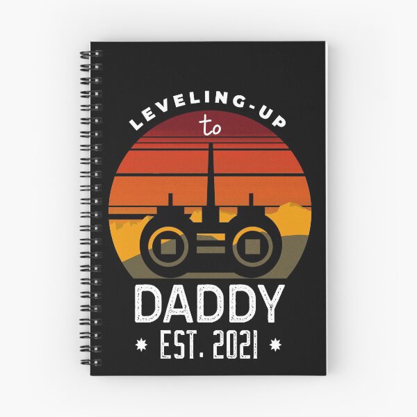 Item preview, Leveling Up to Daddy Est 2021 designed and sold by ChaseCoClothing.