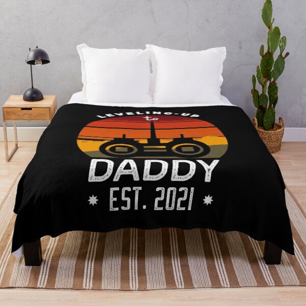 Item preview, Leveling Up to Daddy Est 2021 designed and sold by ChaseCoClothing.