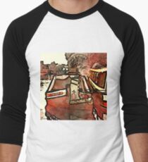 Narrow Boat Ilford Men's Baseball ¾ T-Shirt