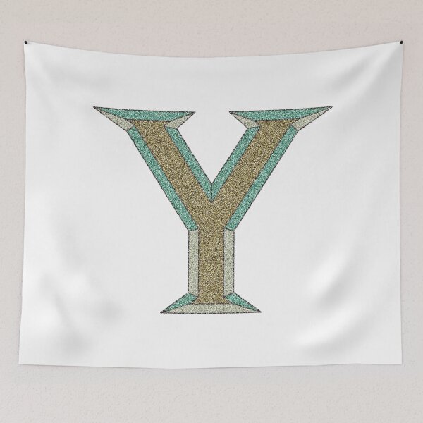 Item preview, Letter Y Glitter Geometric designed and sold by Designhub1000.