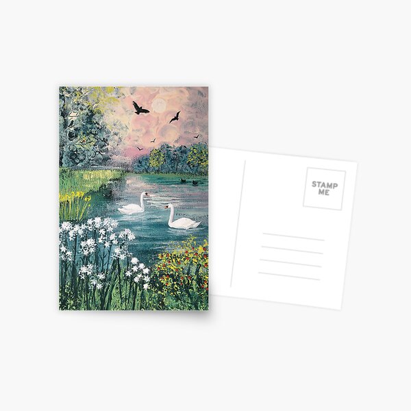 Swan Lake Postcard