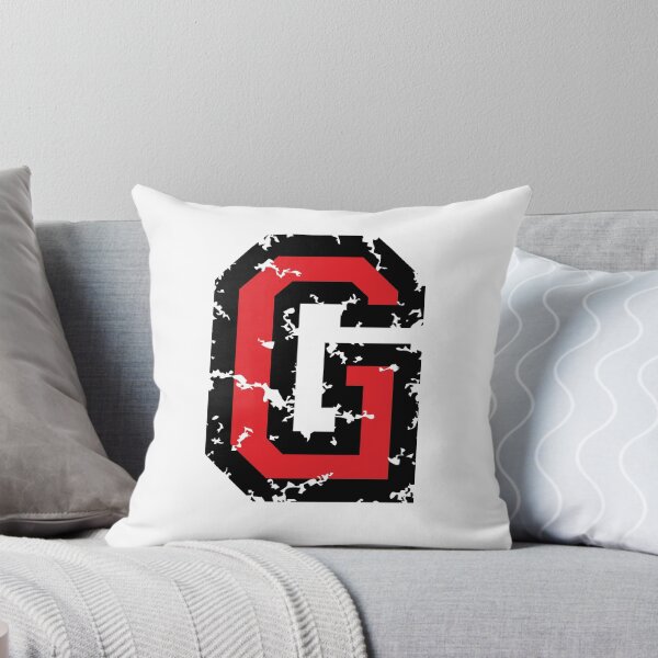 Item preview, Letter G (Distressed) two-color black / red character designed and sold by theshirtshops.