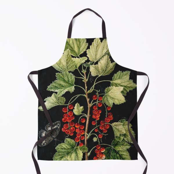 Item preview, Vintage botanical plate - Barbara Regina Dietzsch - Redcurrant with butterflies designed and sold by Gardenlibrary.