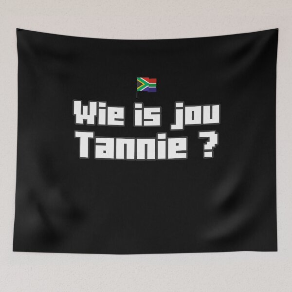 Item preview, Wie is jou Tannie? designed and sold by arendbotha.