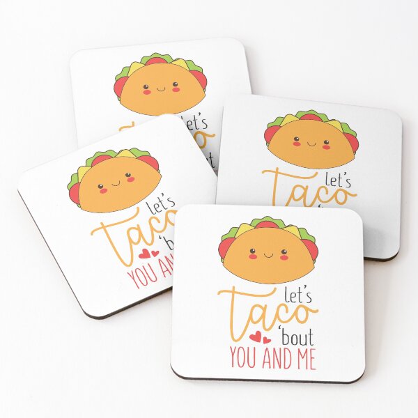 Item preview, Let's taco bout you and me designed and sold by IM Hunter.
