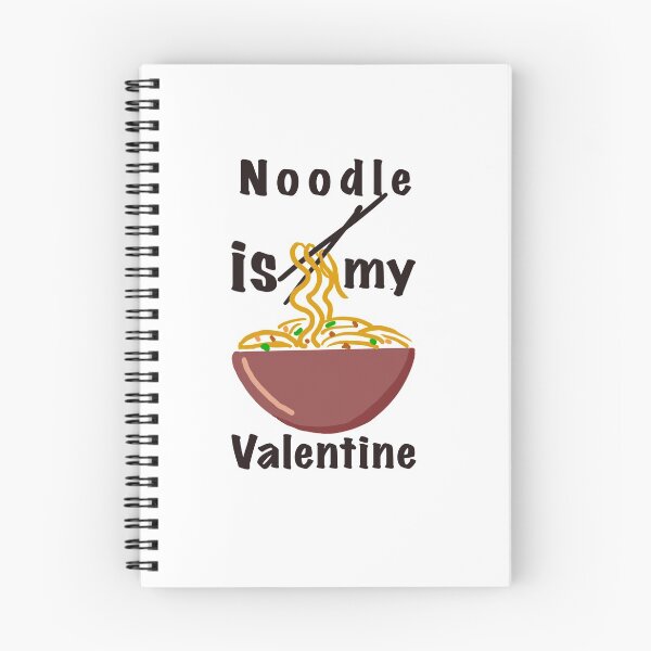 Item preview, Noodle is my Valentine  cartoon sticker designed and sold by papaipapai198.