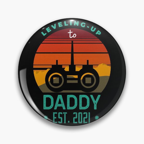 Item preview, Leveling Up to Daddy Est 2021 designed and sold by ChaseCoClothing.
