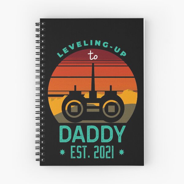 Item preview, Leveling Up to Daddy Est 2021 designed and sold by ChaseCoClothing.