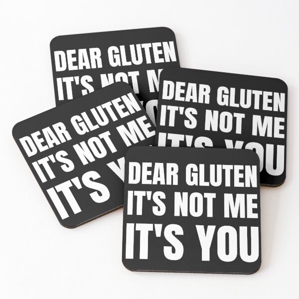 Item preview, Dear Gluten - It's not me, it's you! designed and sold by GlutenFreeTee.