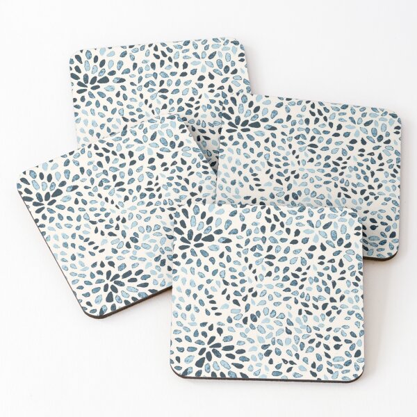 Item preview, Multi Blue Shade Printed designed and sold by KookDesignZ.