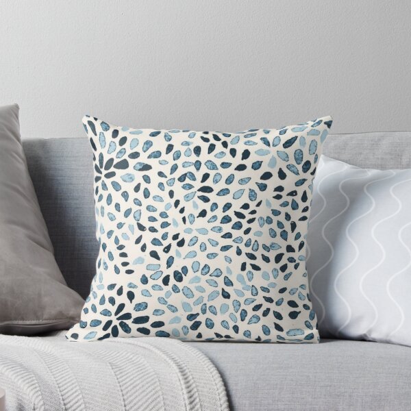 Item preview, Multi Blue Shade Printed designed and sold by KookDesignZ.