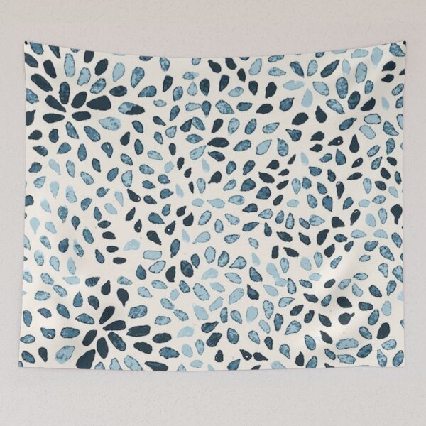 Item preview, Multi Blue Shade Printed designed and sold by KookDesignZ.