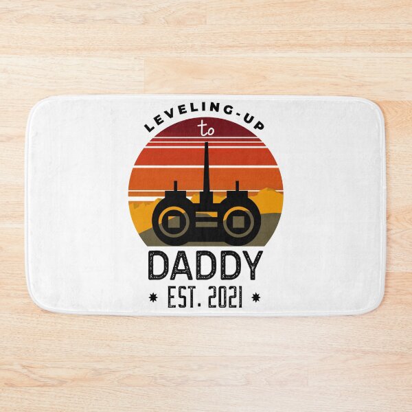 Item preview, Leveling Up to Daddy Est 2021 designed and sold by ChaseCoClothing.