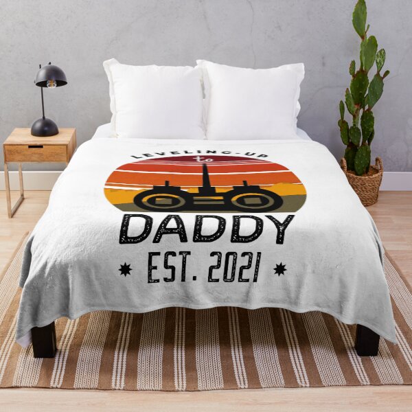 Item preview, Leveling Up to Daddy Est 2021 designed and sold by ChaseCoClothing.
