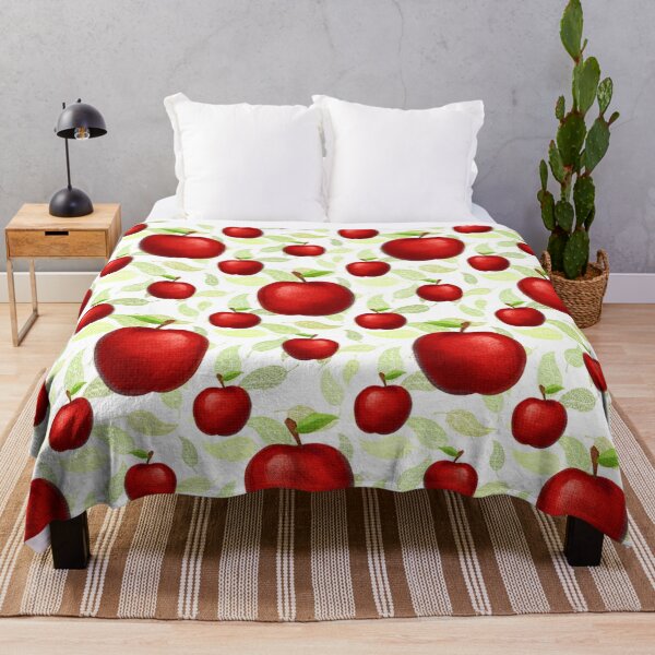 Item preview, Retro Apple Pattern Classic Fruit Patterns designed and sold by Piosenka Art.