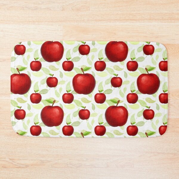 Item preview, Retro Apple Pattern Classic Fruit Patterns designed and sold by Piosenka Art.