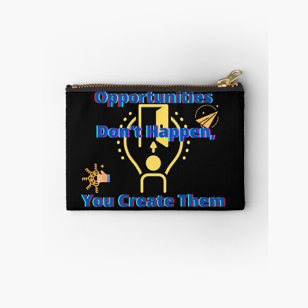 Item preview, Opportunities don't happen, You create them-powerful motivational quote designed and sold by Viktor Kabbach.