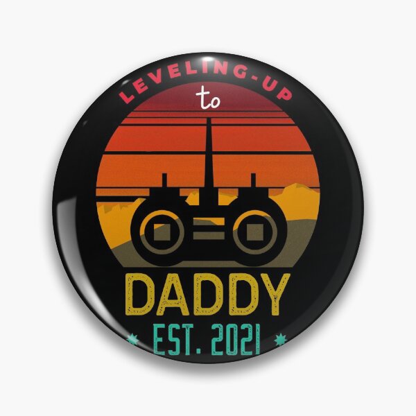 Item preview, Leveling Up to Daddy Est 2021 designed and sold by ChaseCoClothing.