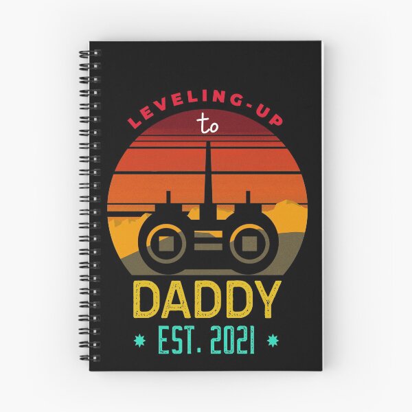 Item preview, Leveling Up to Daddy Est 2021 designed and sold by ChaseCoClothing.