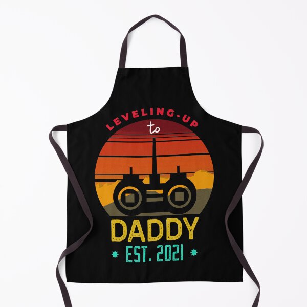 Item preview, Leveling Up to Daddy Est 2021 designed and sold by ChaseCoClothing.