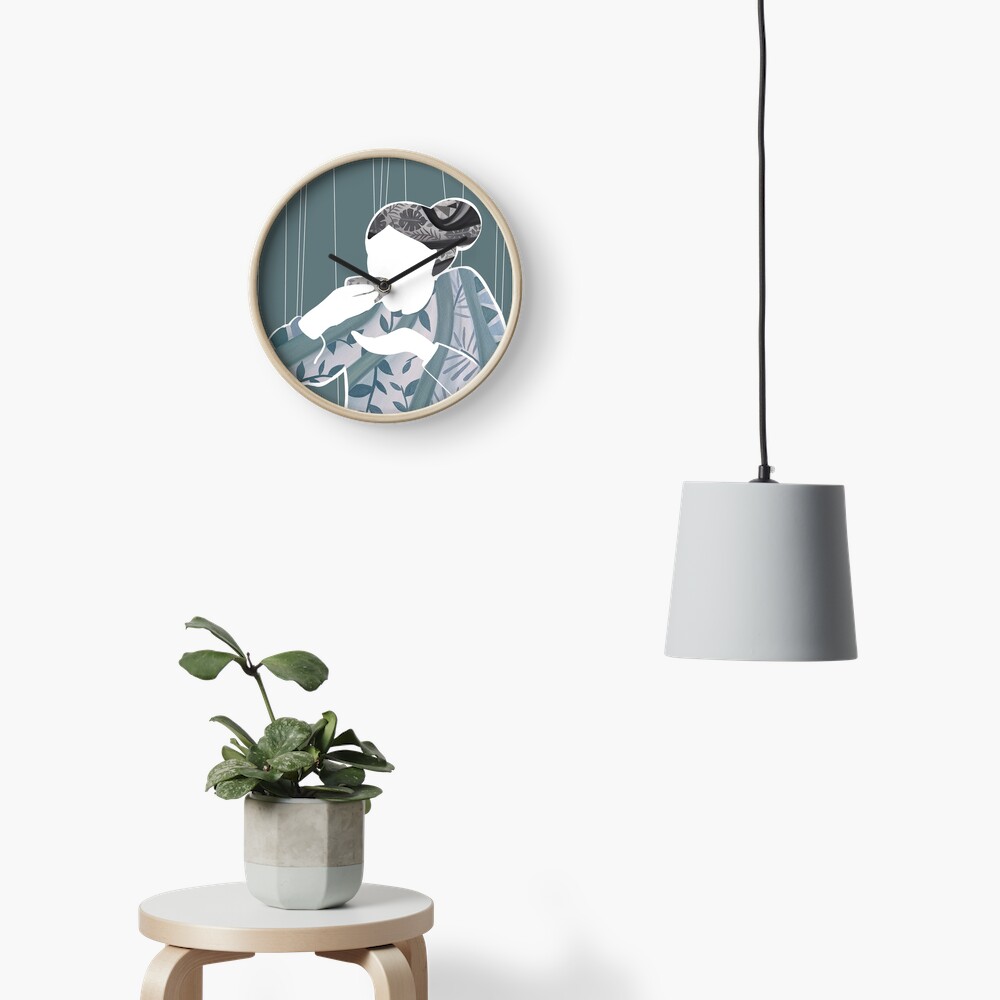 Aperçu de l'œuvre Horloge créée et vendue par mallorybernard.