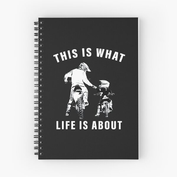 Item preview, Motocross father and son bike motorcycle son biker designed and sold by Space Art.