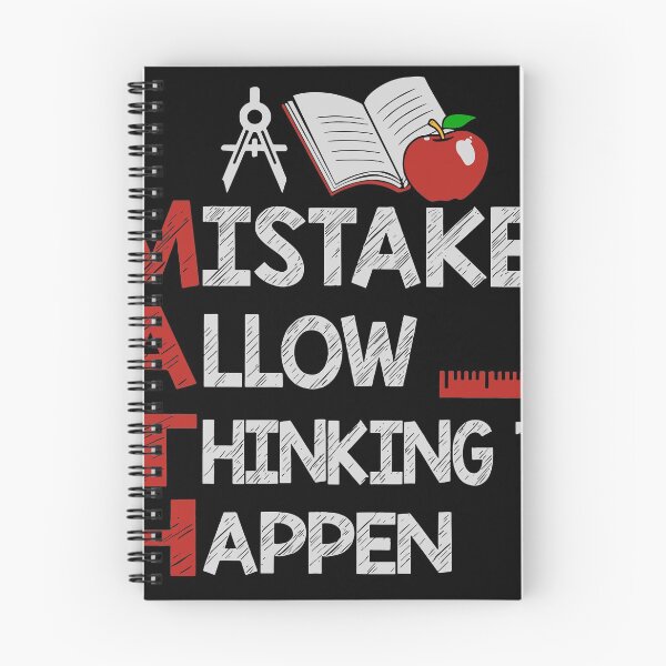 Item preview, Mistakes Allow Thinking To Happen designed and sold by RobynLarkin.