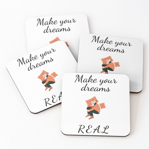 Item preview, Make your dreams real  sarcastic quote t shirt [P-MYD 4]  designed and sold by HIPNOTIZAR  CRAFTS.