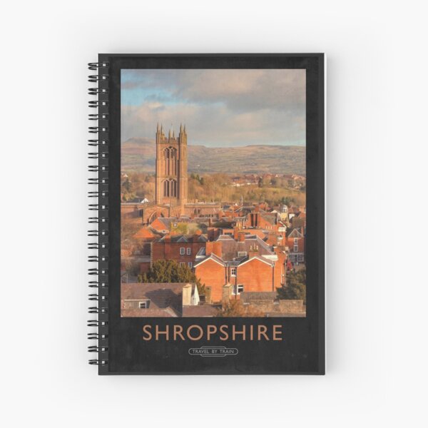 Item preview, Shropshire Railway Poster designed and sold by andrewroland.