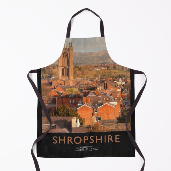Item preview, Shropshire Railway Poster designed and sold by andrewroland.