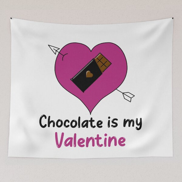 Item preview, Chocolate is My Valentine designed and sold by HolidayTees.