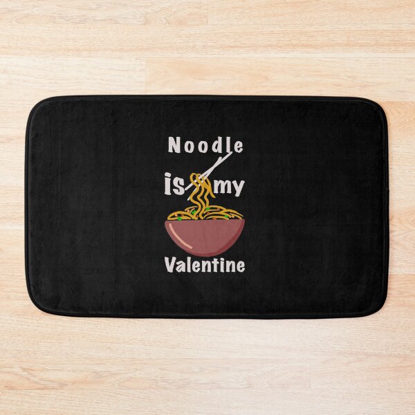 Item preview, Noodle is my Valentine  cartoon sticker designed and sold by papaipapai198.