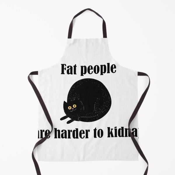 Item preview, Fat people are harder to kidnap designed and sold by masa1079.