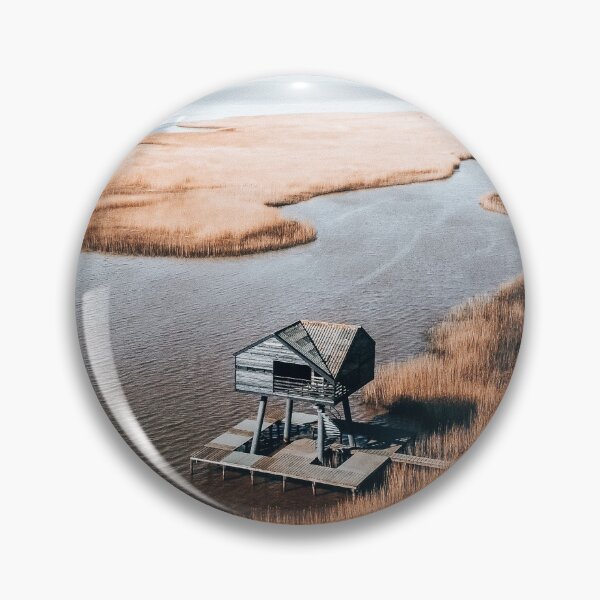 Item preview, Kiekkaaste, birdhouse, groningen, the netherlands - drone image designed and sold by marionstoffels.
