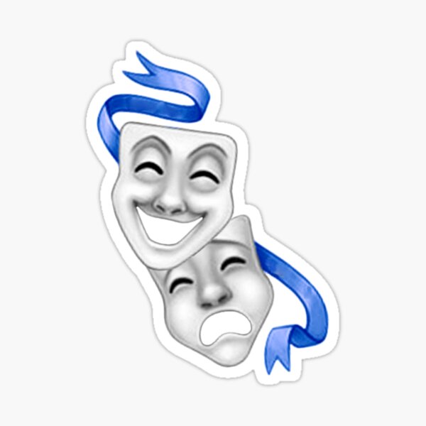 Fake smile Sticker
