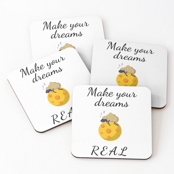 Item preview, Make your dreams real  sarcastic quote t shirt [P-MYD 10]  designed and sold by HIPNOTIZAR  CRAFTS.