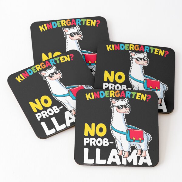 Item preview, Kindergarten, No Prob-Llama  designed and sold by RobynLarkin.