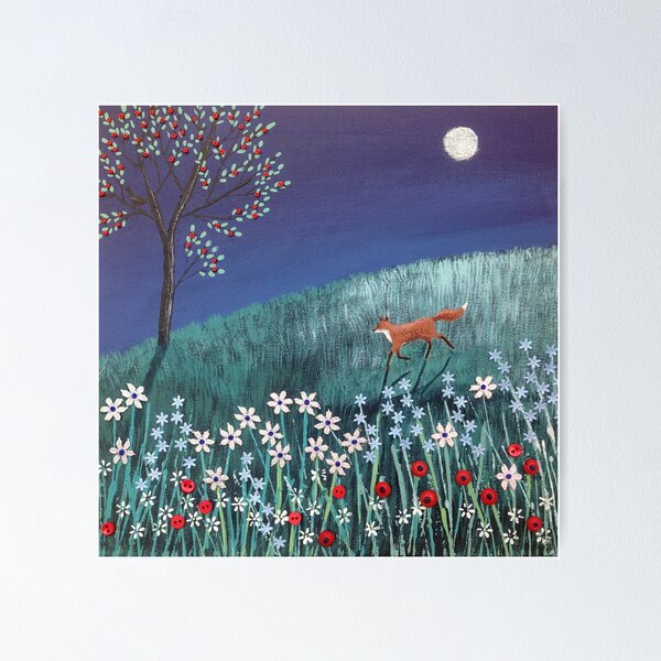 Item preview, Midnight Fox designed and sold by Jo Grundy.