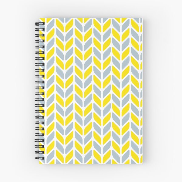 Item preview, Mid Century Modern Chevron - Illuminating Yellow & Ultimate Gray designed and sold by NolkDesign.