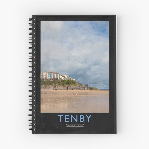 Item preview, Tenby Railway Poster designed and sold by andrewroland.
