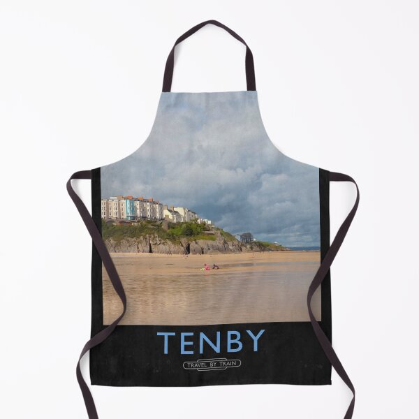Item preview, Tenby Railway Poster designed and sold by andrewroland.