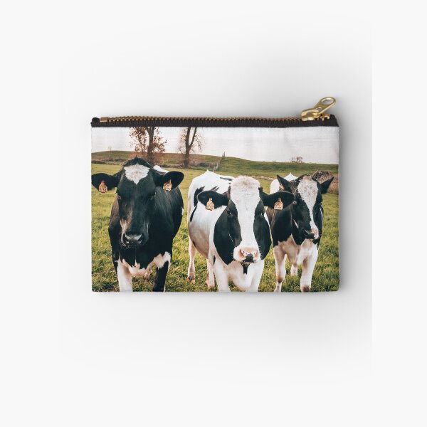 Item preview, Typical dutch Cows located in The Netherlands. Black and white cowes at green land of the farmer. designed and sold by marionstoffels.