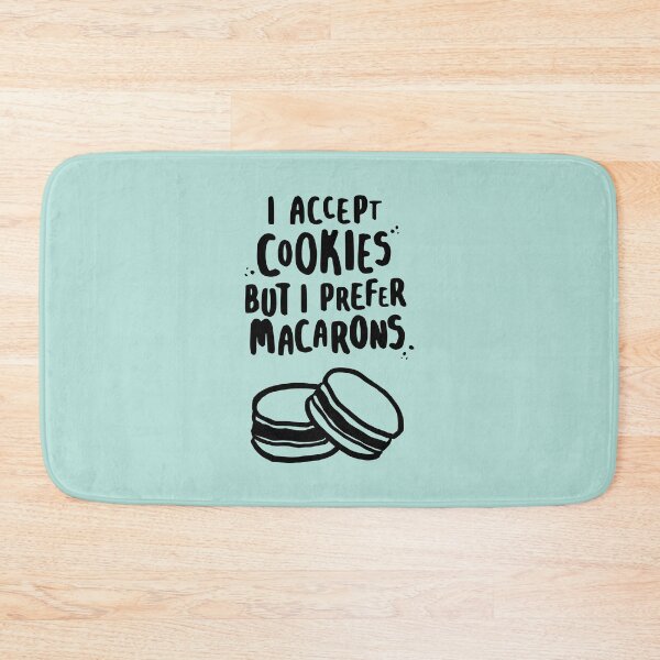 Item preview, I Accept Cookies But I Prefer Macarons designed and sold by lemontee.
