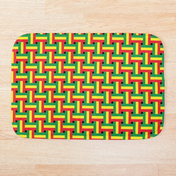 Aperçu de l'œuvre Motif de drapeau Rasta créée et vendue par RastaMerch.