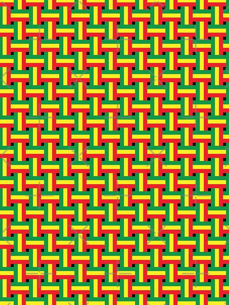 Thumbnail 3 of 3, Scarf, Rasta Flag Pattern designed and sold by RastaMerch.