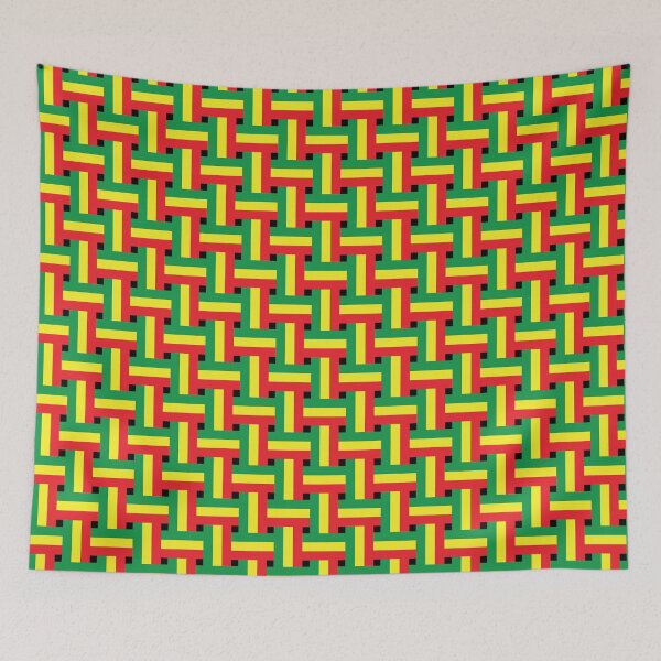 Item preview, Rasta Flag Pattern designed and sold by RastaMerch.