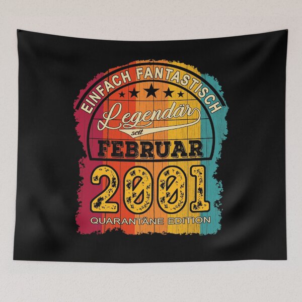 Item preview, 20th Birthday 20 Years Born In 2001 February designed and sold by Renergie.