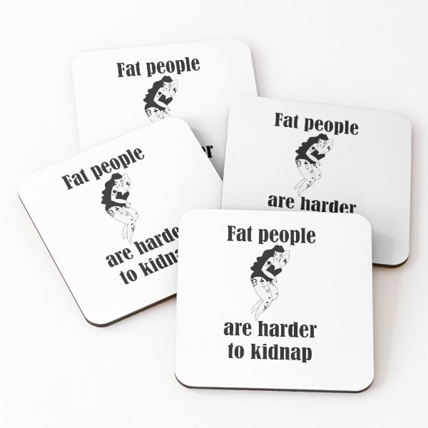 Item preview, Fat woman are harder to kidnap designed and sold by masa1079.