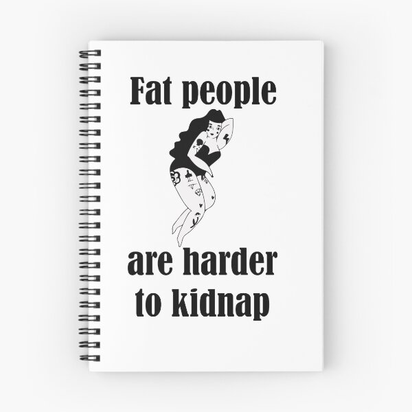 Item preview, Fat woman are harder to kidnap designed and sold by masa1079.