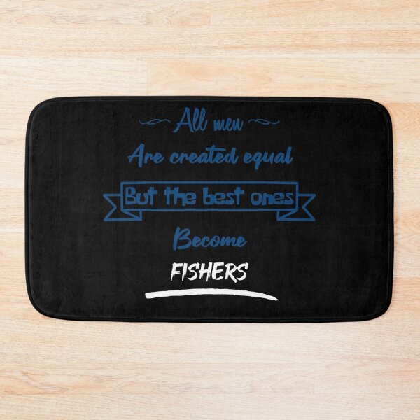 Item preview, The best men become fishermen (English) designed and sold by 2Girls1Shirt.